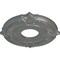 Ekena Millwork Attica Ceiling Medallion (Fits Canopies up to 3 1/2"), Hand-Painted Silver, 12 3/4"OD x 4"ID x 1/2"P CM12ATSLS - alternate 2